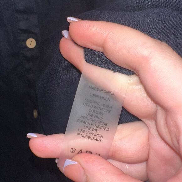 Court & Rowe Of Land and Sea Color Block Button Up Shirt Dress Pink/Blue Medium - Picture 6 of 7